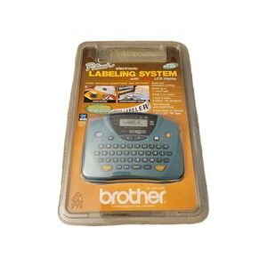 Brother P-touch PT-65 Electronic Labeling System w/Large LCD Display SEALED